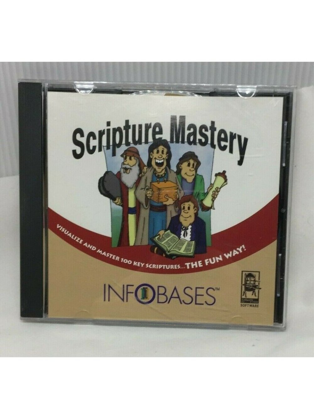CD-ROM Scripture Mastery Info Bases Visualize 100 Key Scriptures Fun Learning